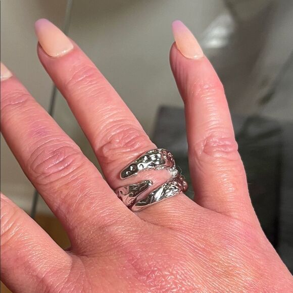 - The Jurassic Ring in 925 silver, adjustable - Picture 3 of 10